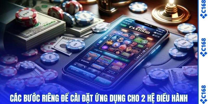 Tải App C168 2 Các bước riêng để cài đặt ứng dụng cho 2 hệ điều hành